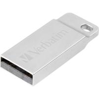 Verbatim Metall-Gehäuse USB-stick 64 GB Zilver 98750 USB 2.0 - thumbnail