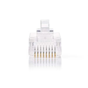 Diverse Netwerkconnector RJ45 Male - Voor Stranded Cat5 UTP-Kabels, 10 Stuks stekker