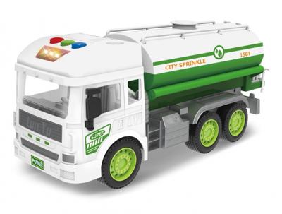 Luna strooiwagen City Sprinkle jongens 22 x 33 cm groen Luna strooiwagen City Sprinkle jongens 22 x 33 cm groen