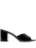 Paris Texas mules Anja en cuir - Noir