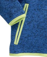 Playshoes fleece jasje blauw Maat - thumbnail