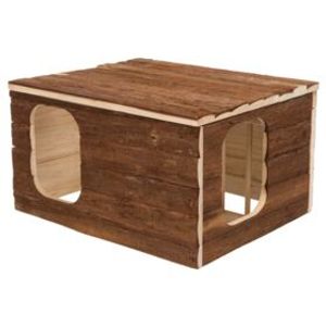 TRIXIE NATURAL LIVING KNAAGDIERHUIS HILKE MET HOOIRUIF 40X32X23 CM