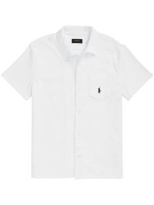 Polo Ralph Lauren chemise à logo Polo Pony brodé - Blanc