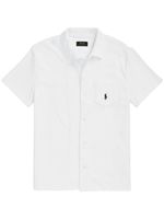 Polo Ralph Lauren chemise à logo Polo Pony brodé - Blanc