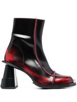 Henrik Vibskov bottines Elle Driver Heel 100 mm - Rouge