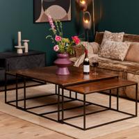 Salontafel Naturel | Luxor | vierkant | x or x 45(h) cm