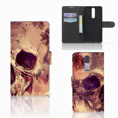Telefoonhoesje met Naam Nokia 8 Skullhead Telefoonhoesje met Naam Nokia 8 Skullhead