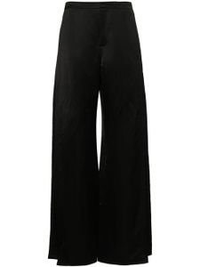 Ralph Lauren Collection pantalon en satin à coupe ample - Noir