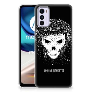 Silicone Back Case Motorola Moto G42 Skull Hair