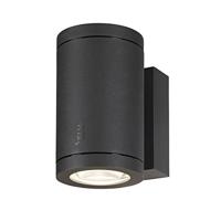 SLV Enola OCULUS wandopbouwlamp / verlichting voor muren, wegen, ingangen, LED-spot buiten, opbouwlamp buiten, tuinlamp / IP65 3000/4000K 20W 1880 / 2120 lm antraciet 100 graden