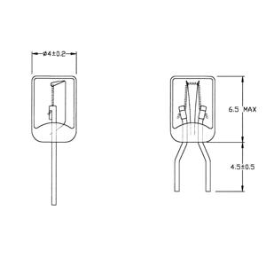 Barthelme 21619501 Speciale gloeilamp Helder T1 1/4 WT 19 V 50 mA 1 set(s)