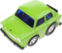 Goki metalen mini racer Trabant 601 groen 5 cm