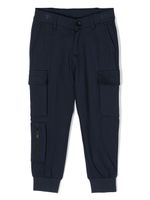 BOSS Kidswear pantalon à poches cargo - Bleu