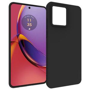 Motorola Moto G84 Anti-Vingerafdruk Mat TPU Hoesje - Zwart