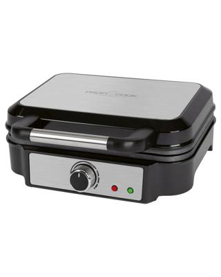 ProfiCook PC-WA 1240 2 wafel(s) 1000 W Zwart, Roestvrijstaal
