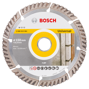 Bosch Accessoires Diamantdoorslijpschijf | Standard for Universal | 150X22,23 - 2608615061