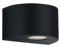 Reality wandlamp Rosario 15 x 9 cm matzwart