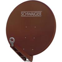 Schwaiger SPI085PR Satellietschotel 85 cm Reflectormateriaal: Aluminium Steenrood - thumbnail