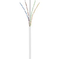 Renkforce RF-5043884 RJ45 Netwerkkabel, patchkabel CAT 6 U/UTP 2.00 m Wit Snagless, Halogeenvrij 1 stuk(s) - thumbnail