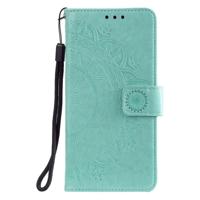 Shop4 - iPhone 12 Pro Hoesje - Wallet Case Mandala Patroon Mint Groen
