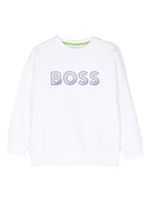 BOSS Kidswear sweat à logo imprimé - Blanc - thumbnail