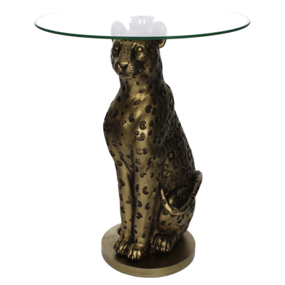 Wants&Needs Accessoires Bijzettafel Leopard