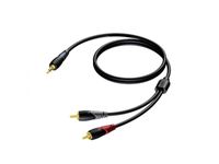 Procab CLA711 Mini-jack Naar RCA Verloopkabel 10 Meter