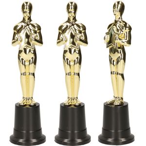 30x Gouden Academy Award beeldje 22cm   -