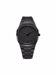 D1 Milano montre Ultra Thin Shadow 40 mm - Noir