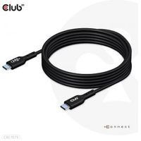 CLUB3D USB2 Type-C Bi-Directional Cable, Data 480Mb,PD 240W(48V/5A) EPR M/M 2m USB IF GECERTIFICEERD - thumbnail