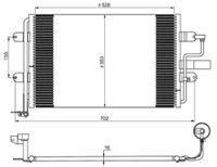 Condensor, airconditioning 35733