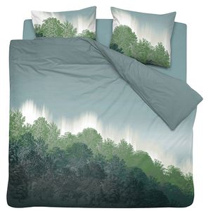 Cinderella Dekbedovertrek Flanel Northern Light Green-Lits-jumeaux (240 x 200/220 cm)