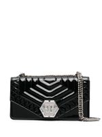 Philipp Plein sac porté épaule Hexagon médium - Noir - thumbnail