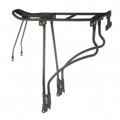 Massload achterdrager CL-552-1 aluminium 26-28 inch zwart Massload achterdrager CL-552-1 aluminium 26-28 inch zwart