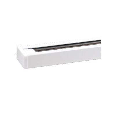 Spanningsrail - 1 Fase - Opbouw - Aluminium - Glans Wit - 1m Spanningsrail - 1 Fase - Opbouw - Aluminium - Glans Wit - 1m