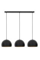 Light & Living Jaicey goud zwart hanglamp (Hoogte: 32,5 cm)