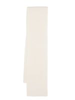 Woolrich ribbed cashmere scarf - Blanc