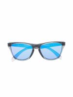 Oakley lunettes de soleil à verres miroirs - Gris