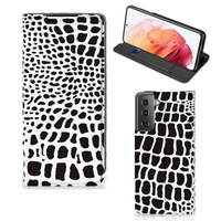 Samsung Galaxy S21 Hoesje maken Slangenprint