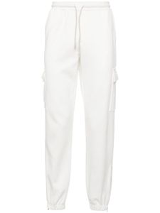 Eleventy pantalon de jogging à poches cargo - Blanc