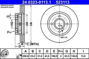 Powerdisc Remschijf 24032301131