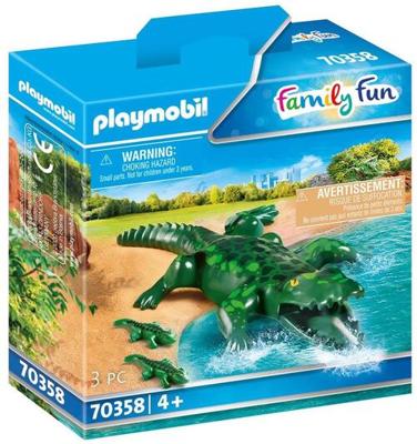 Playmobil FamilyFun 70358 Family Fun Alligator Met Baby