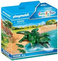 Playmobil FamilyFun 70358 Family Fun Alligator Met Baby