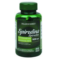 Holland & Barrett spirulina 500MG - 200 stuks
