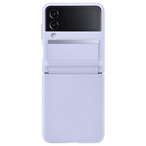 Samsung Galaxy Z Flip4 Flap Leren Cover EF-VF721LLEGWW - Sereen paars