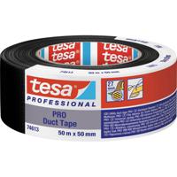 tesa Duct Tape PRO 74613-00002-00 Reparatietape Zwart (l x b) 50 m x 50 mm 1 stuk(s)