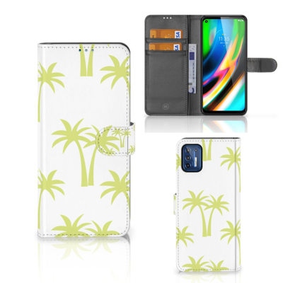 Motorola Moto G9 Plus Hoesje Palmtrees Motorola Moto G9 Plus Hoesje Palmtrees