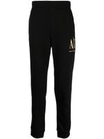 Armani Exchange pantalon de jogging à logo brodé - Noir