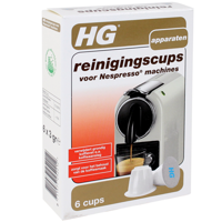 HG Reinigingscups voor Nespresso 6 stuks