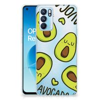 OPPO Reno6 5G Telefoonhoesje met Naam Avocado Singing